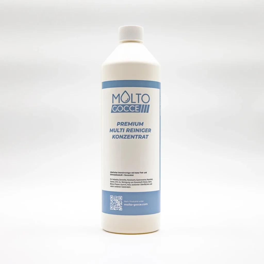 MOLTO GOCCE® Glasreiniger – kraftvolle und streifenfreie Reinigung für alle Glasflächen