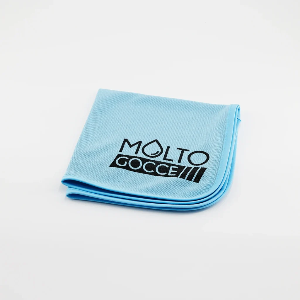 MOLTO GOCCE® Mikrofasertuch – weiches, saugfähiges Reinigungstuch für streifenfreie und schonende Reinigung verschiedenster Oberflächen