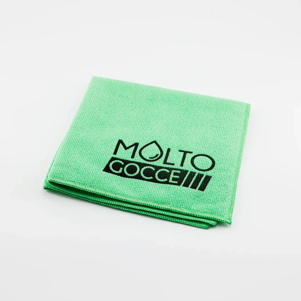 MOLTO GOCCE® Mikrofasertuch – weiches, saugfähiges Reinigungstuch für streifenfreie und schonende Reinigung verschiedenster Oberflächen